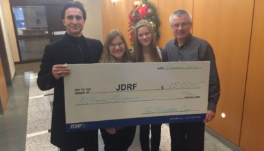 JDRF 2014 Donation