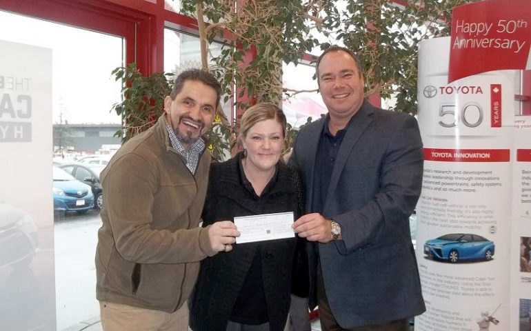 Inner Visions Cheque Presentation 2014